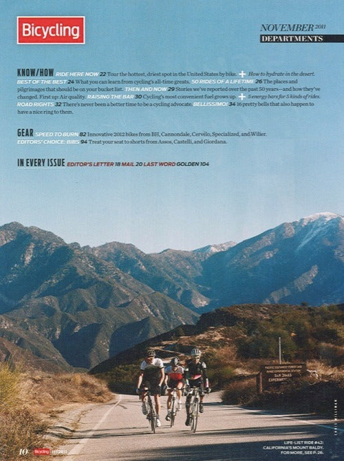 BICYCLING MAGAZINE