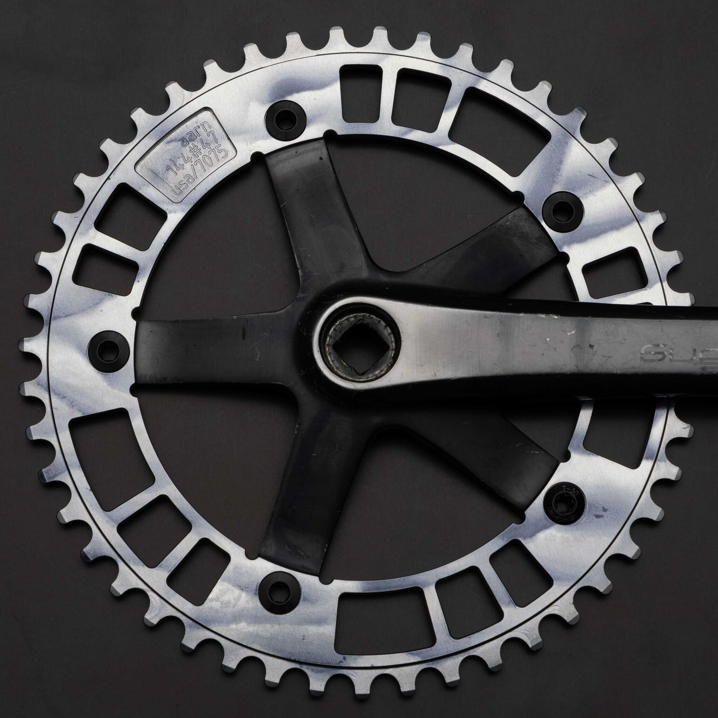 MASH X 44RN Chainring 144 47T 1/8 Fog Silver