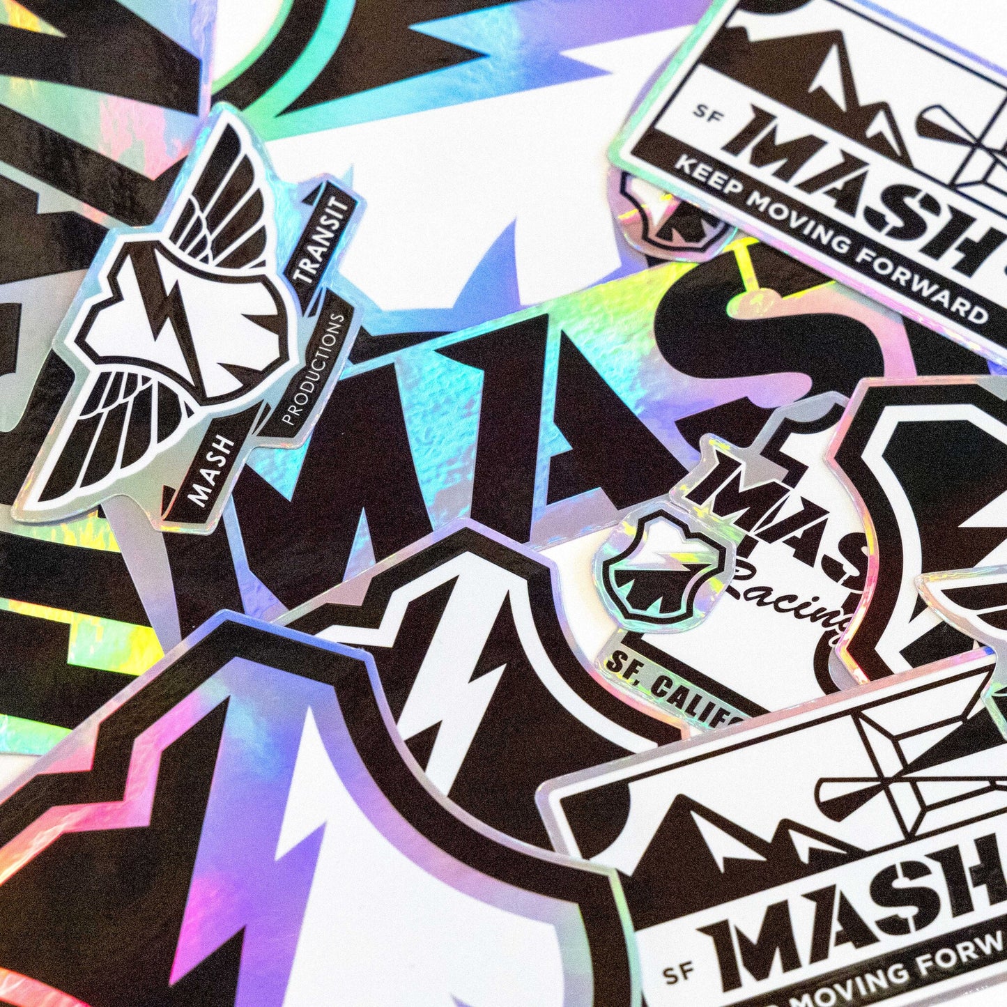 MASH Sticker Packs in 4 Colors