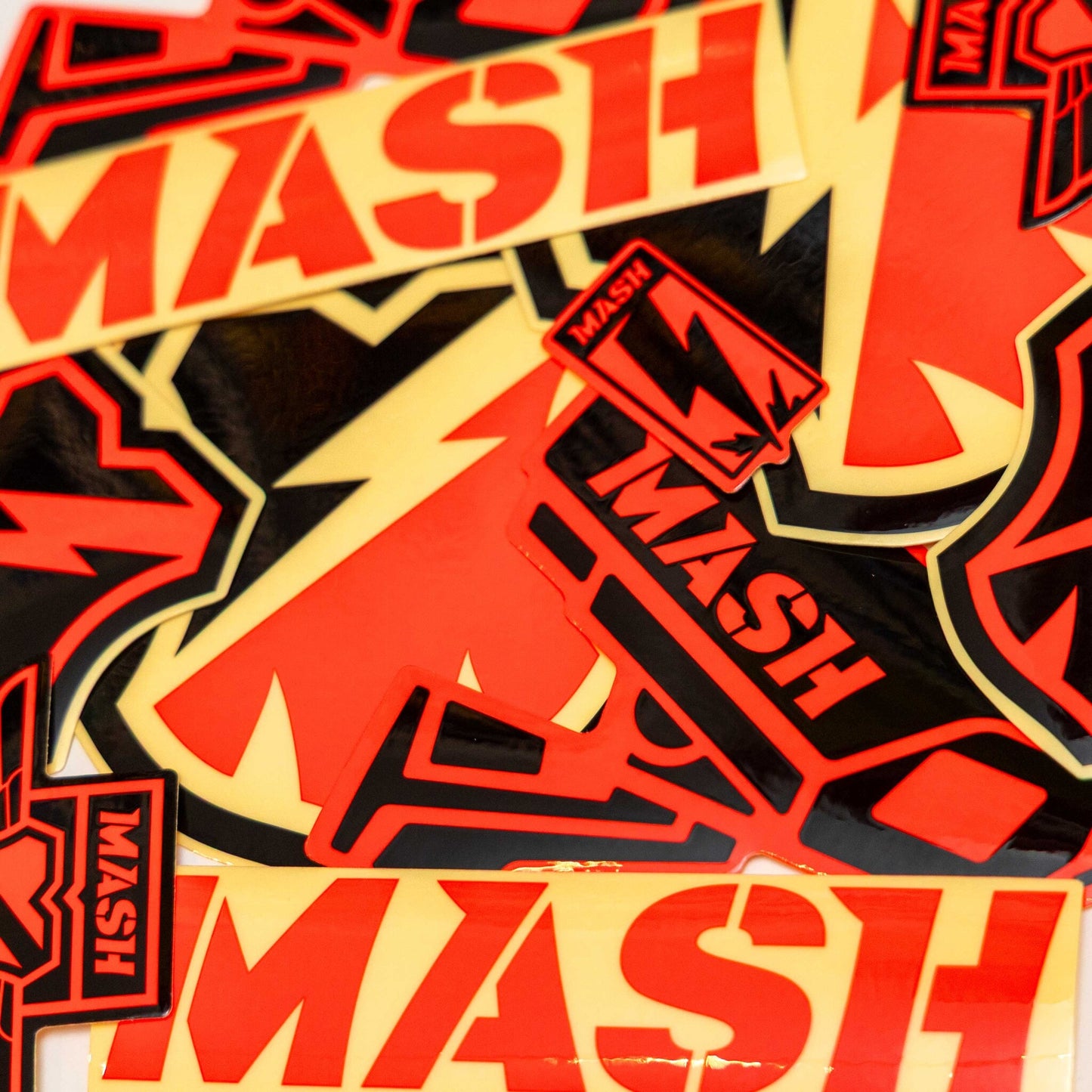 MASH Sticker Packs in 4 Colors
