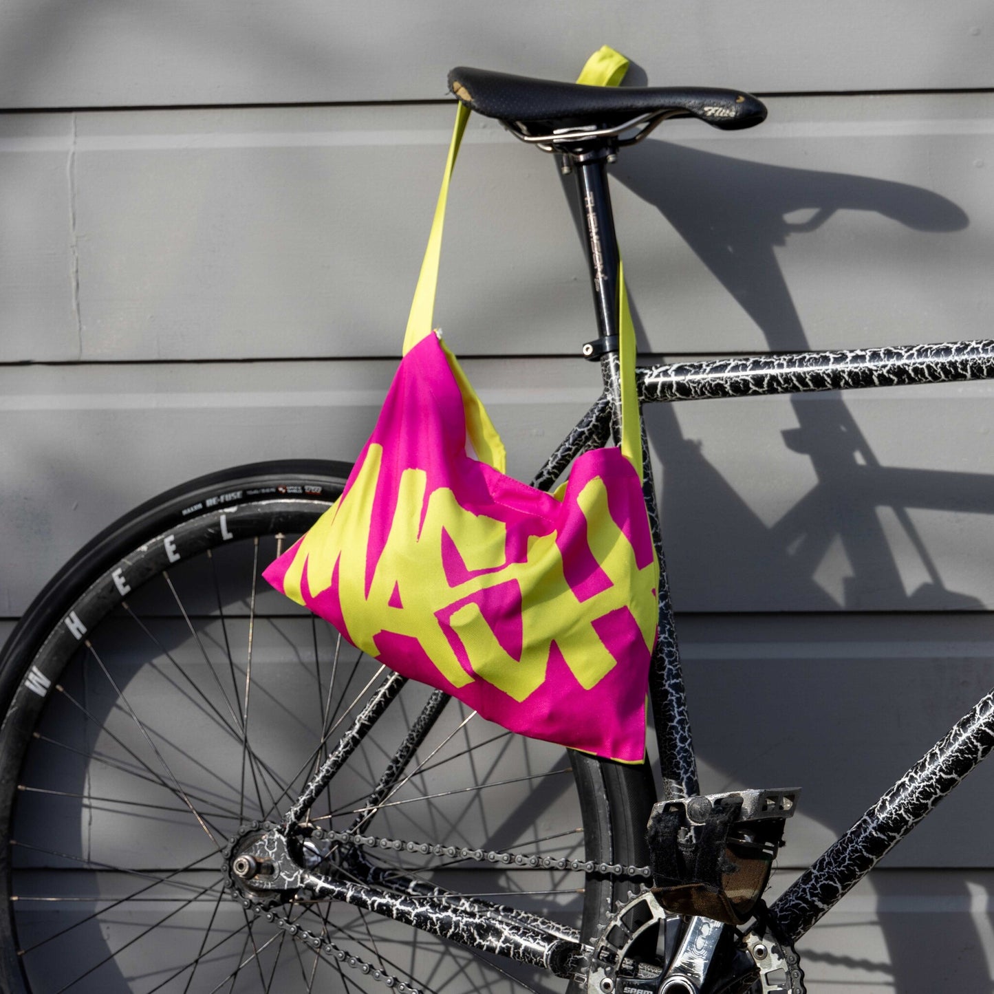 MASH Musette Bag, Pink Yellow