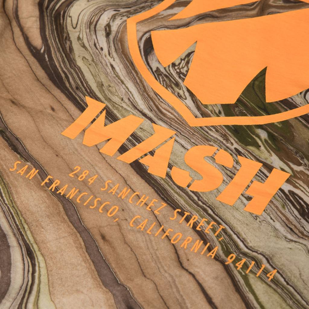MASH Shop T-Shirt Camo Marble