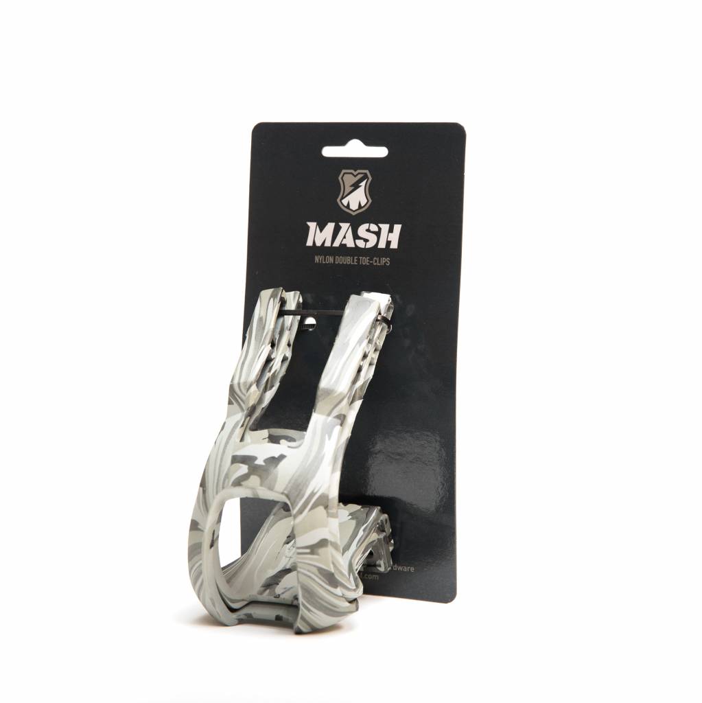 MASH Nylon Double Toe Clips + LOCKING HARDWARE