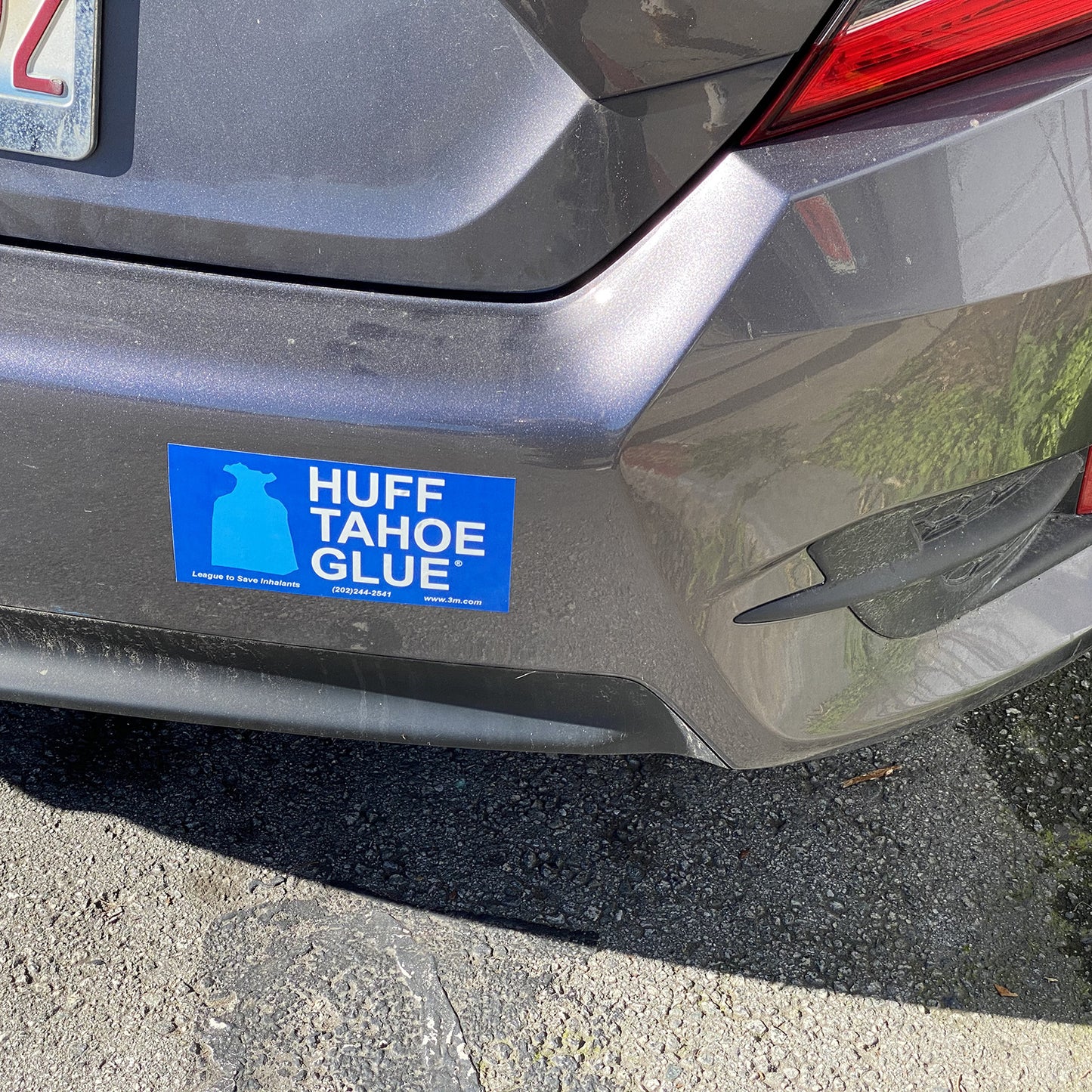 HUFF Bumper Sticker