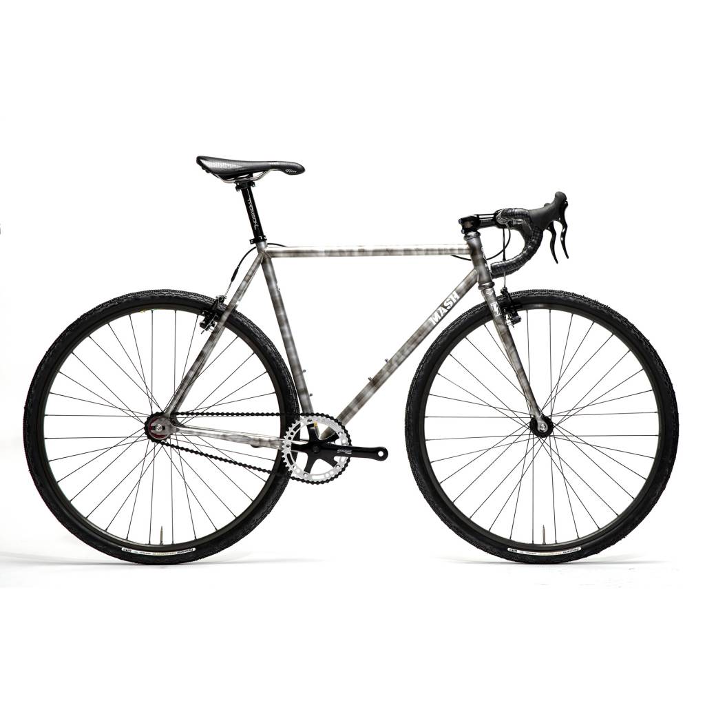 MASH Steel Frameset Silver Smoke