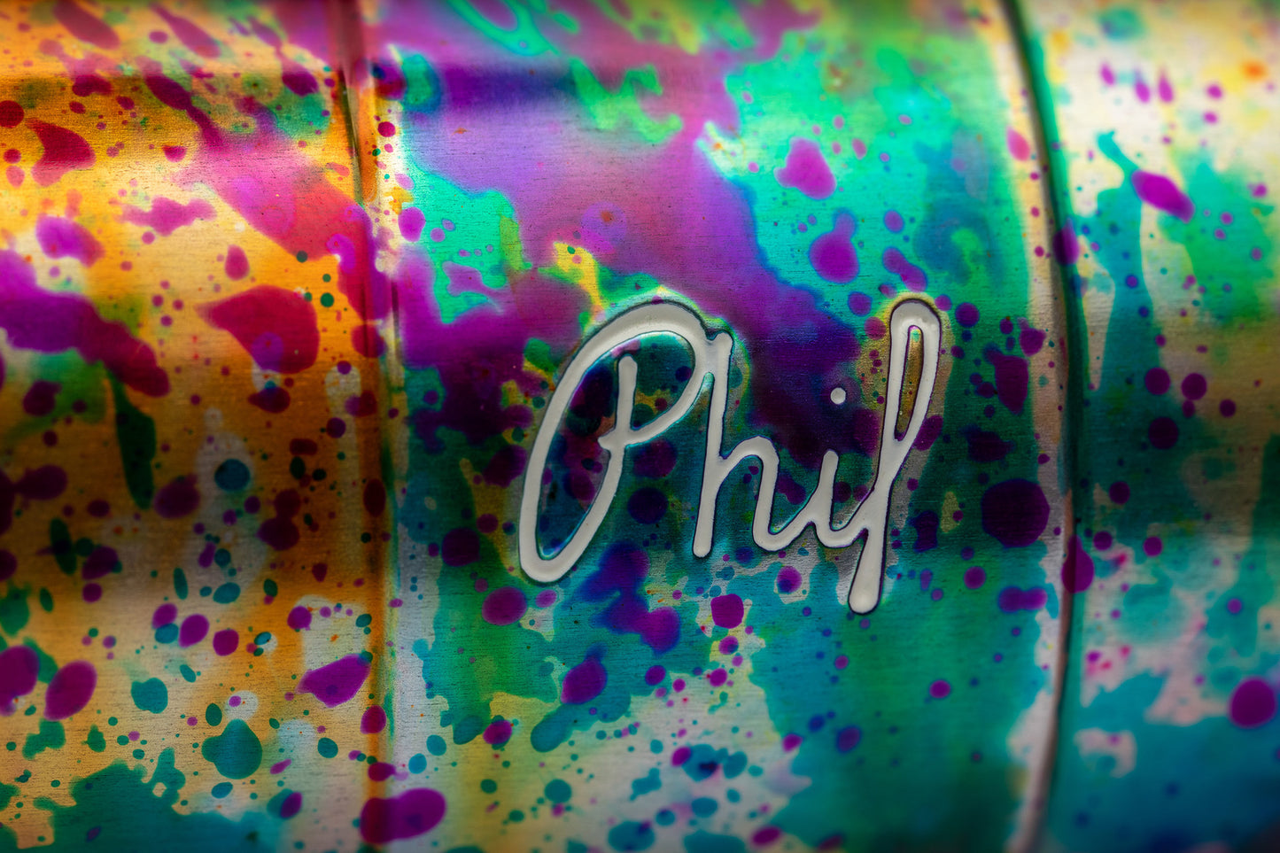 MASH Phil Rainbow H/F 28H Fix/Fix Hub Pair