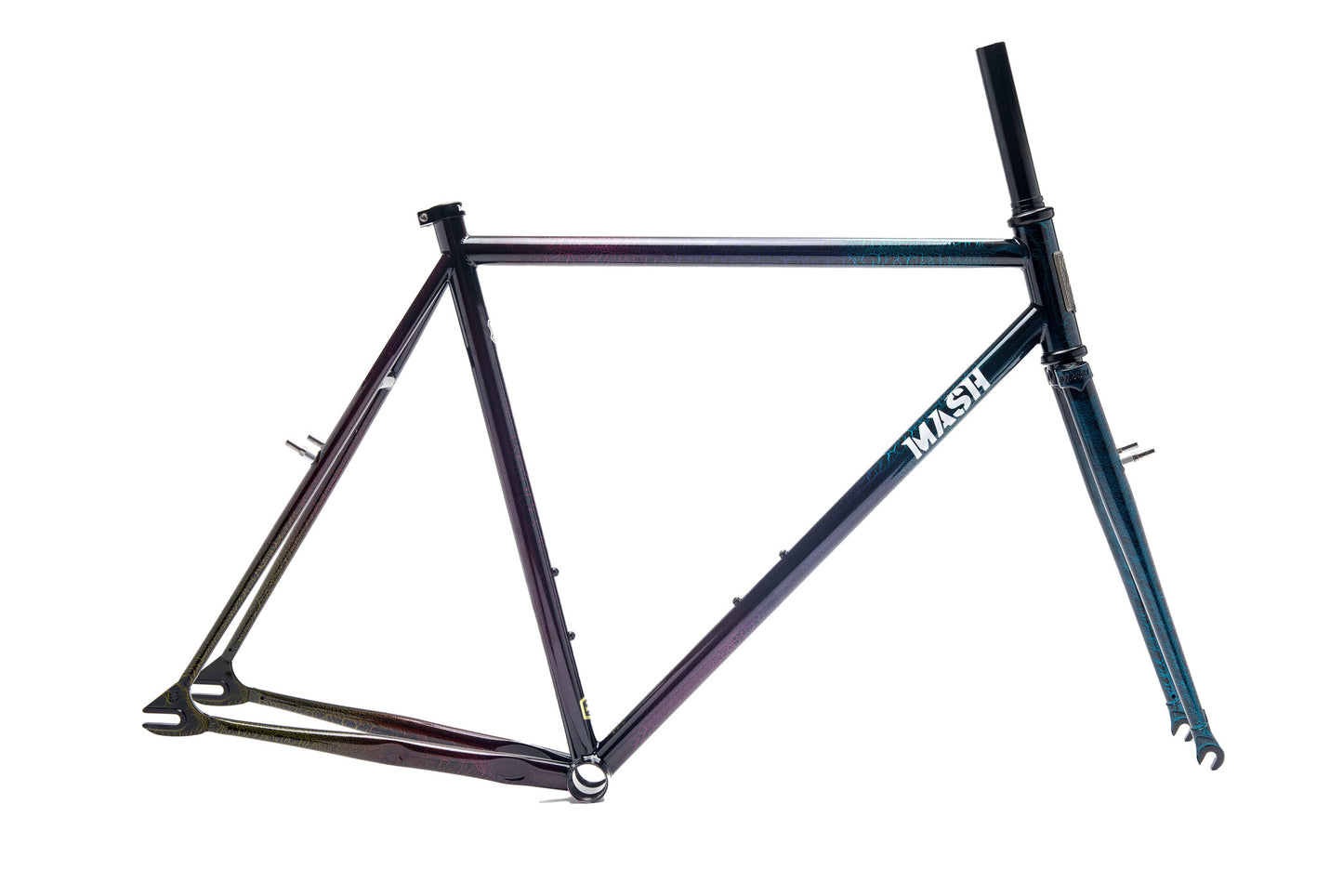 MASH Steel Frameset Black Rainbow