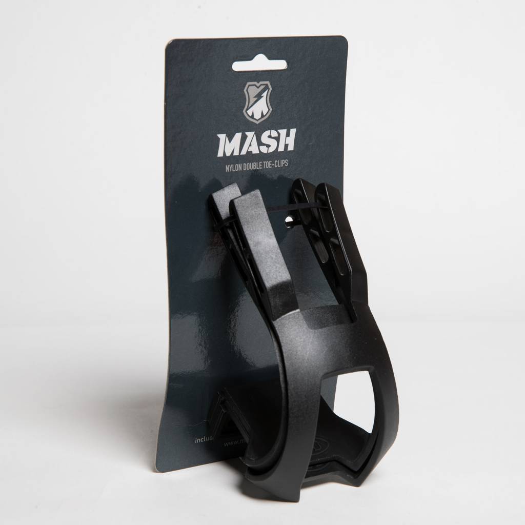 MASH Nylon Double Toe Clips + LOCKING HARDWARE