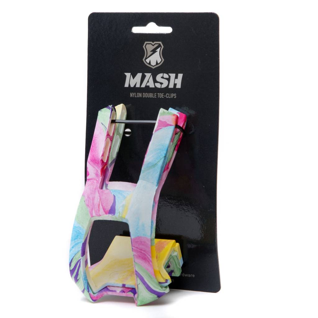 MASH Nylon Double Toe Clips + LOCKING HARDWARE