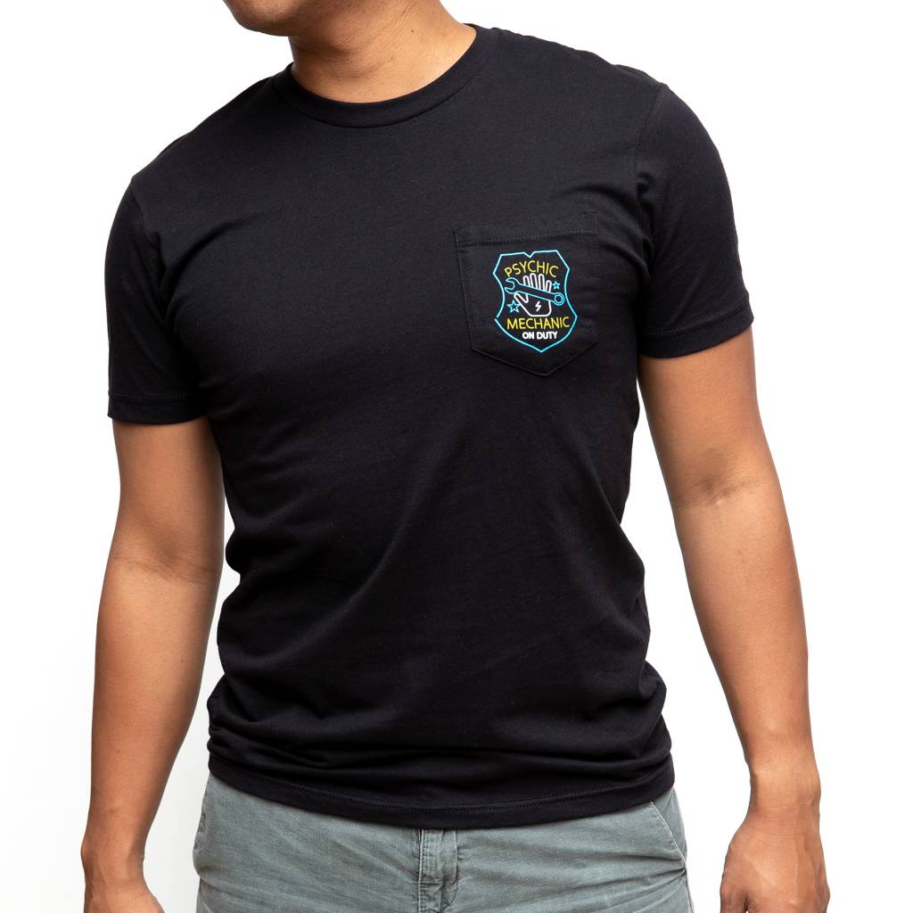 MASH Psychic Pocket T-Shirt Black