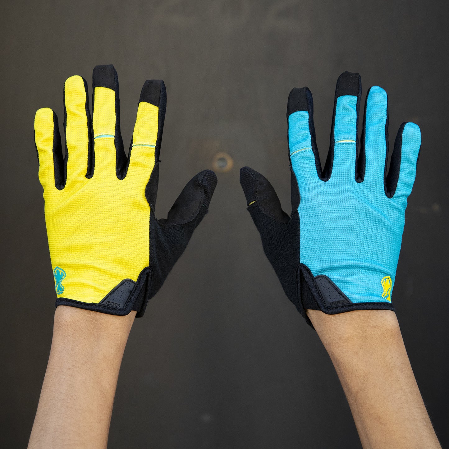 MASH Teal Yellow DND Gloves