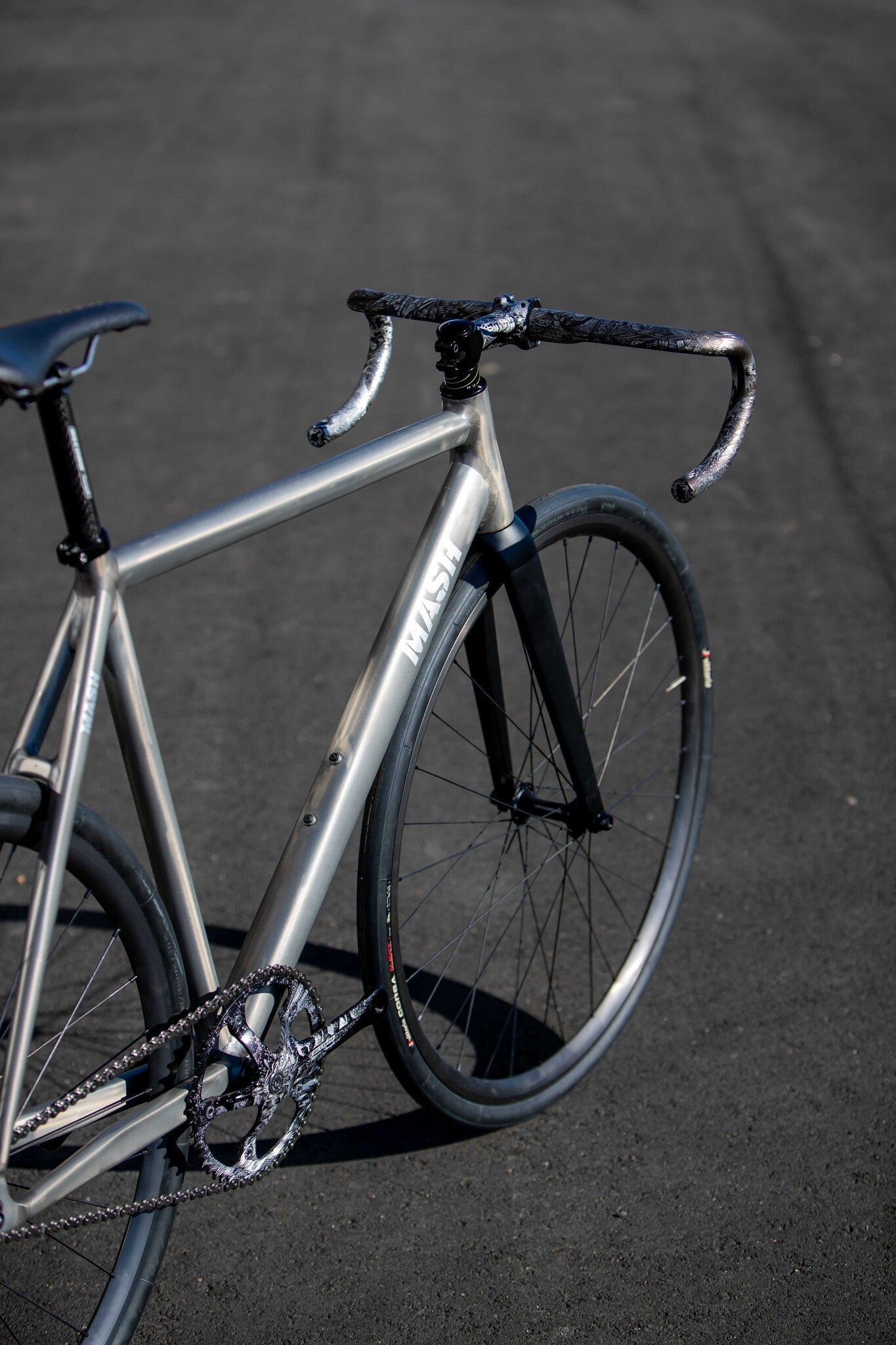 MASH AC-4 Frameset Matte Raw Tint