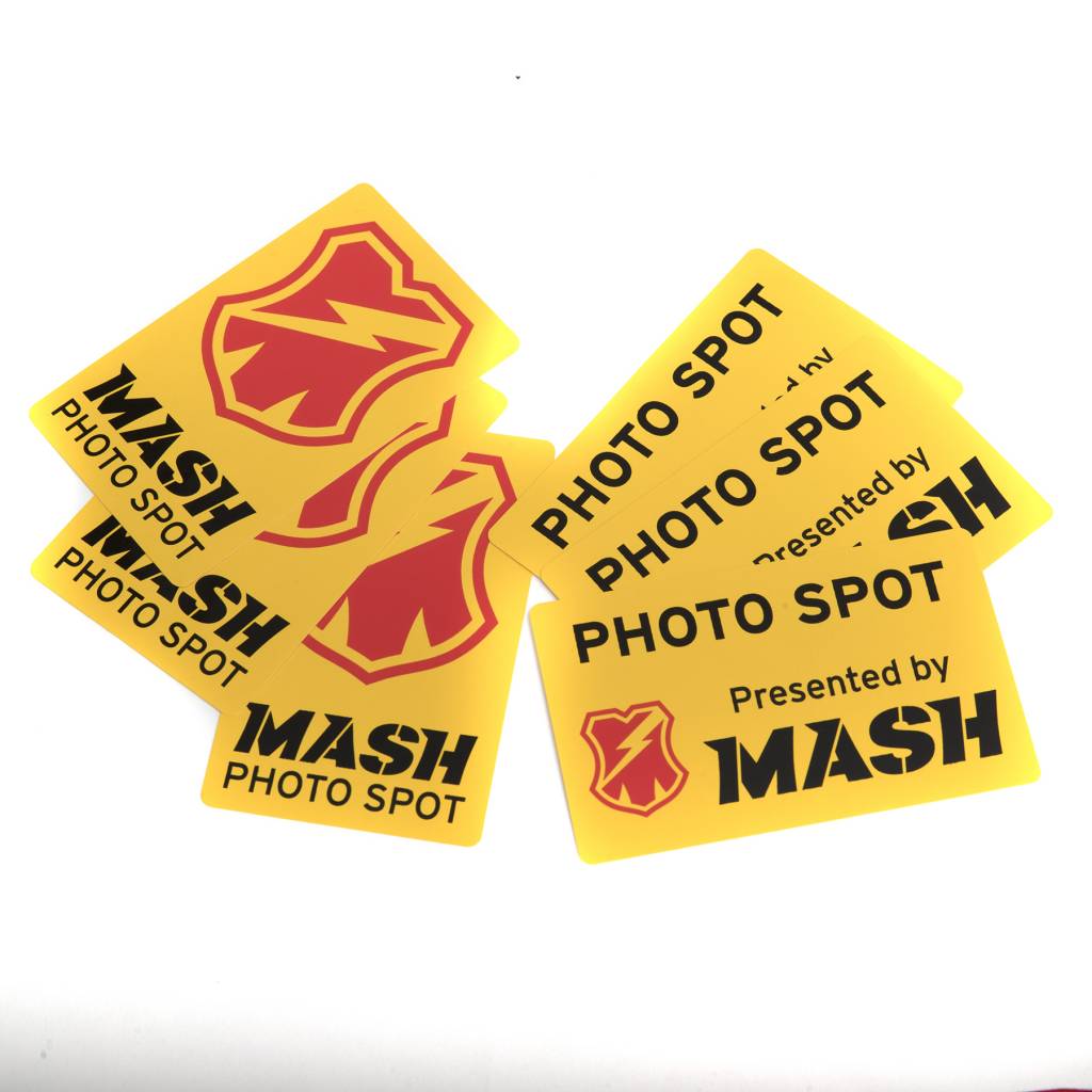 MASH PHOTO SPOT Sticker Pack