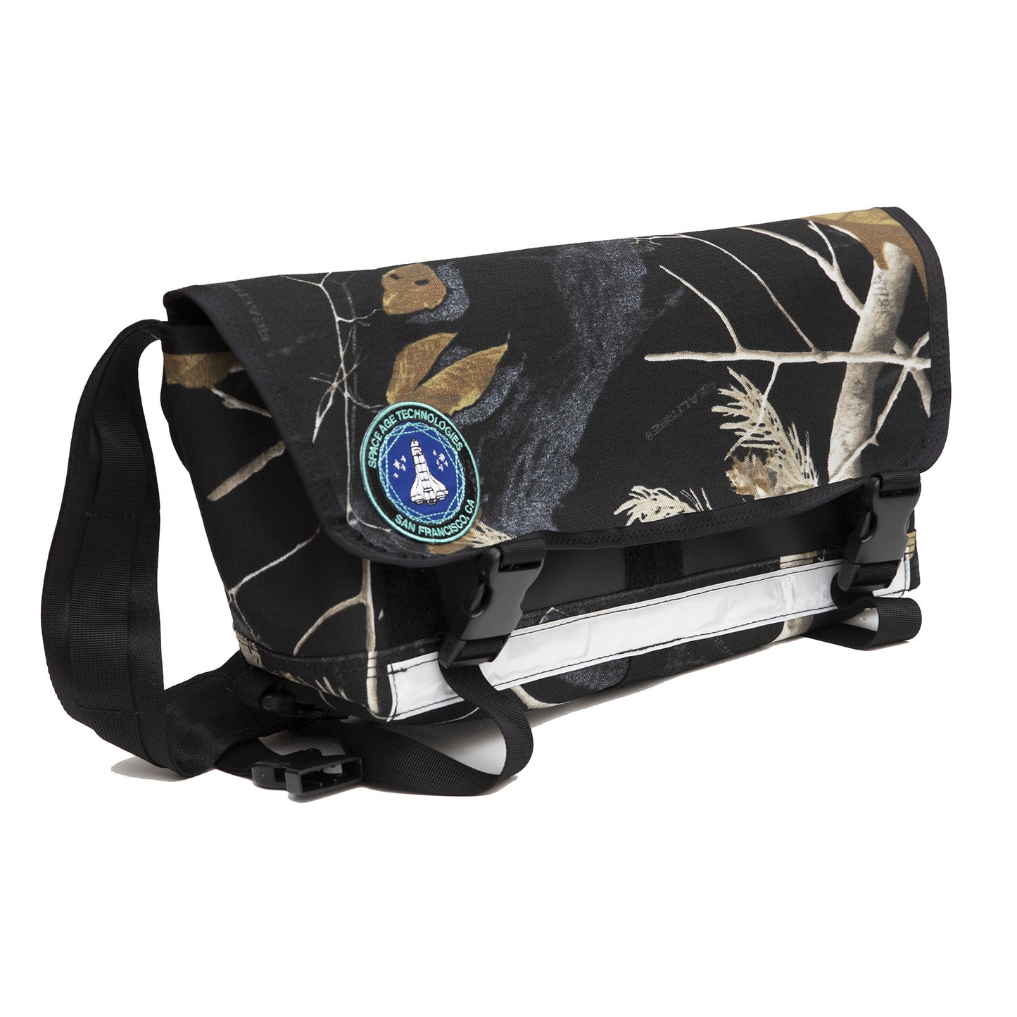 Space Age Mini Sling Bag Black