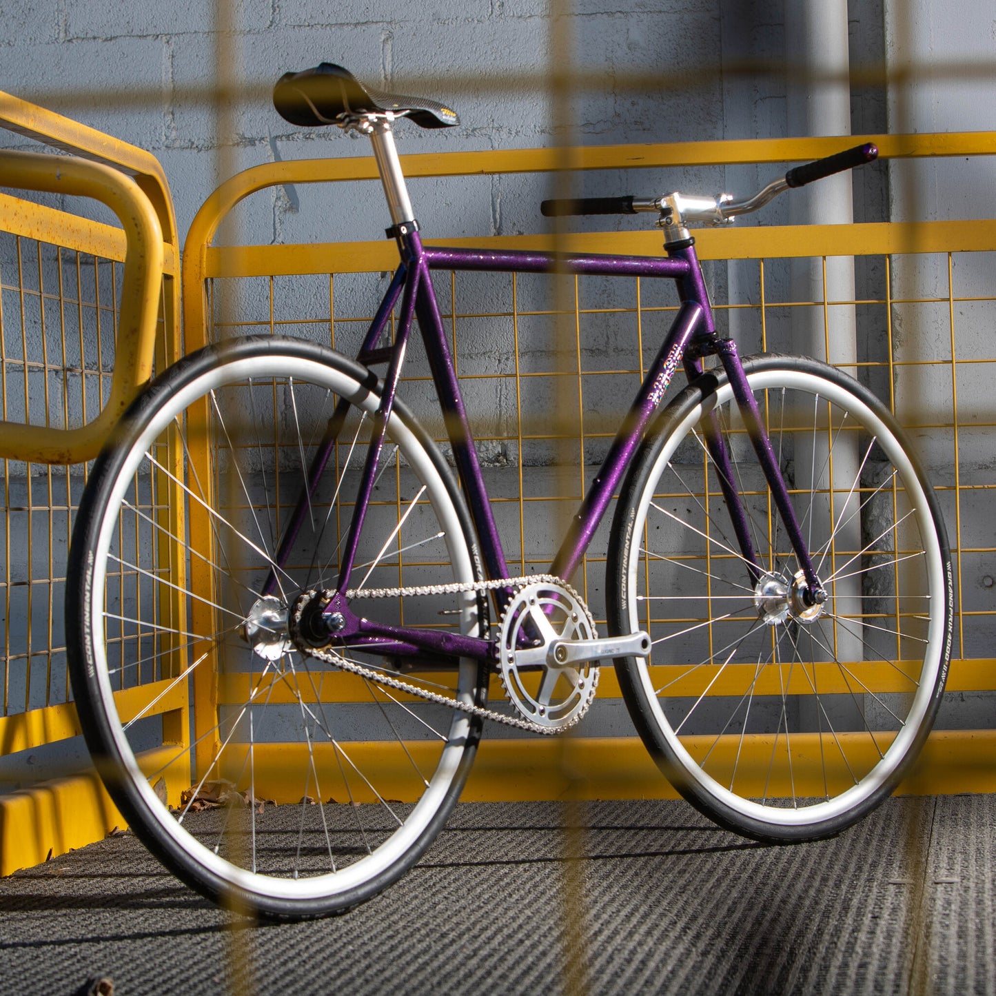 MASH Steel Frameset Purple/Blue Starry Night