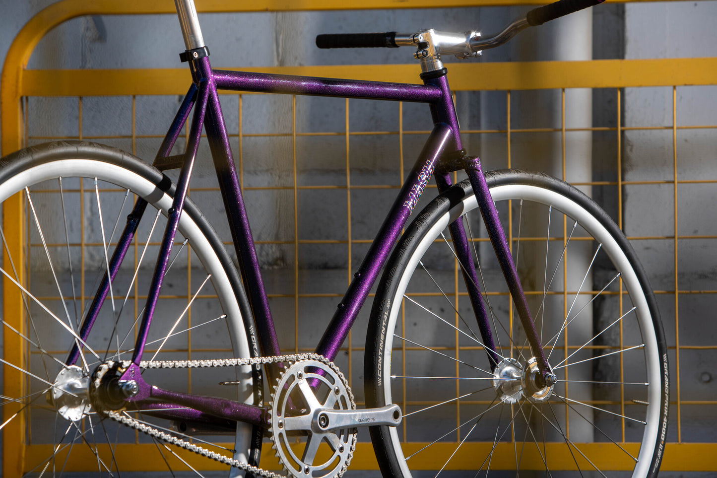 MASH Steel Frameset Purple/Blue Starry Night