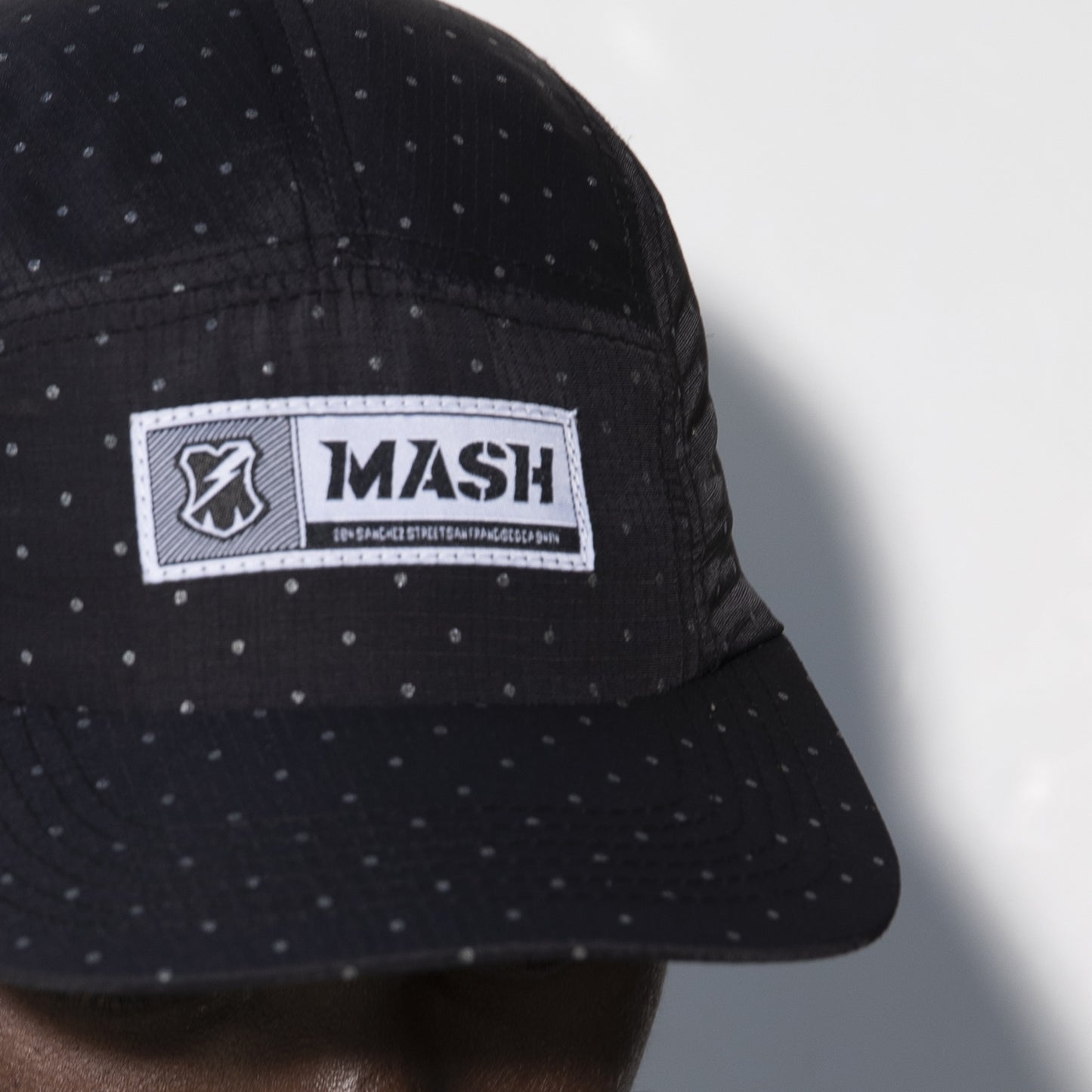 MASH Reflective Dots Hat Black
