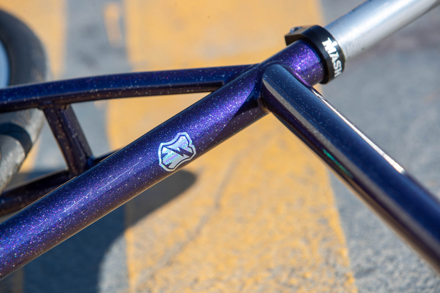 MASH Steel Frameset Purple/Blue Starry Night