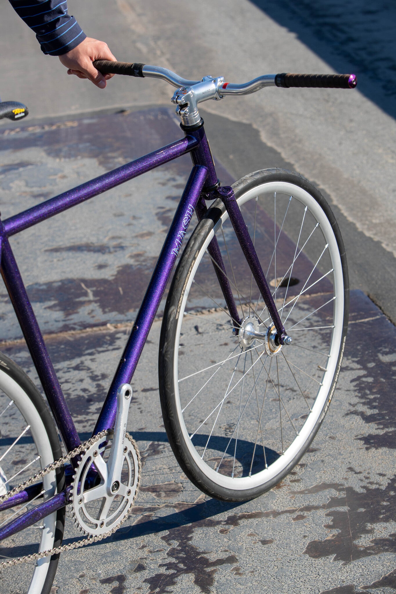 MASH Steel Frameset Purple/Blue Starry Night
