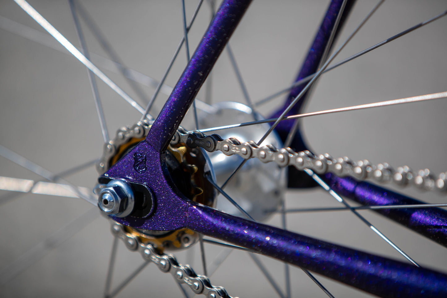 MASH Steel Frameset Purple/Blue Starry Night