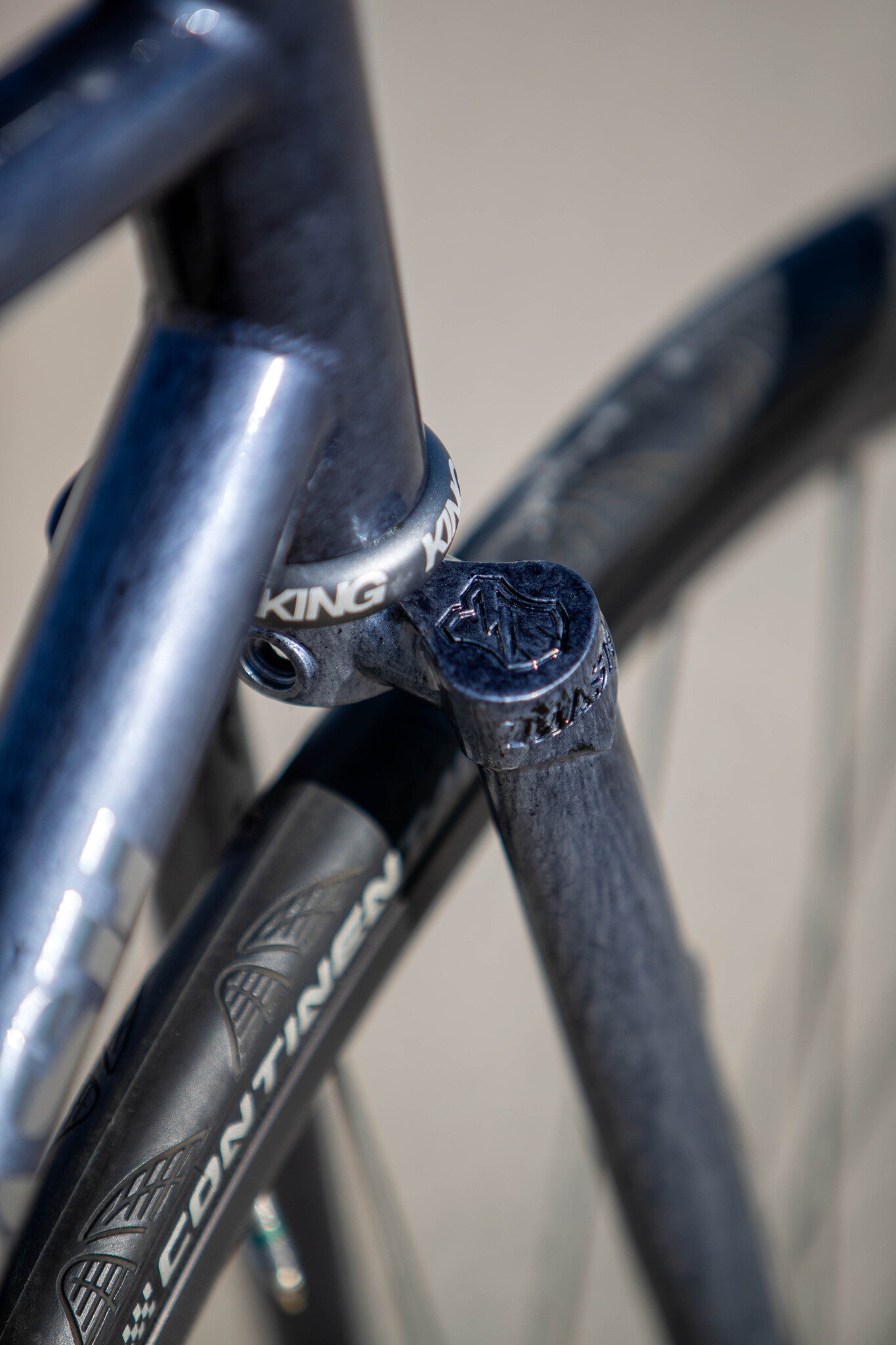 MASH Steel Frameset Silver Float
