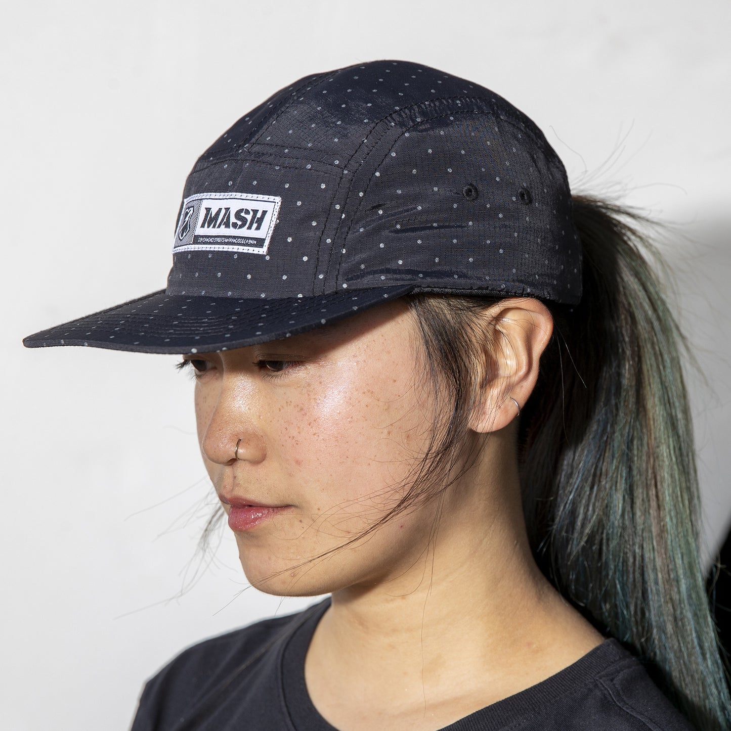 MASH Reflective Dots Hat Black
