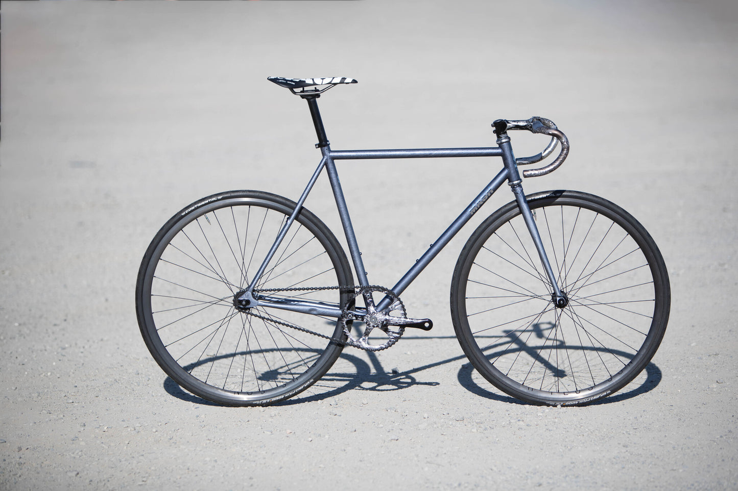 MASH Steel Frameset Silver Float
