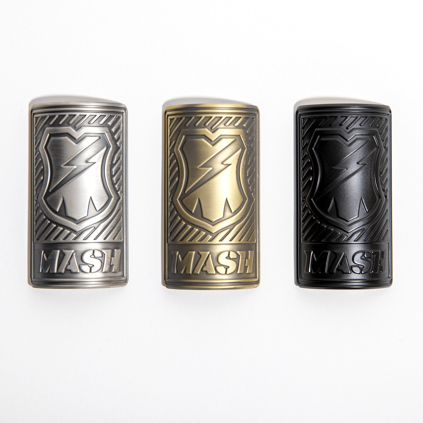 MASH 1 1/8 Head Badge Brass