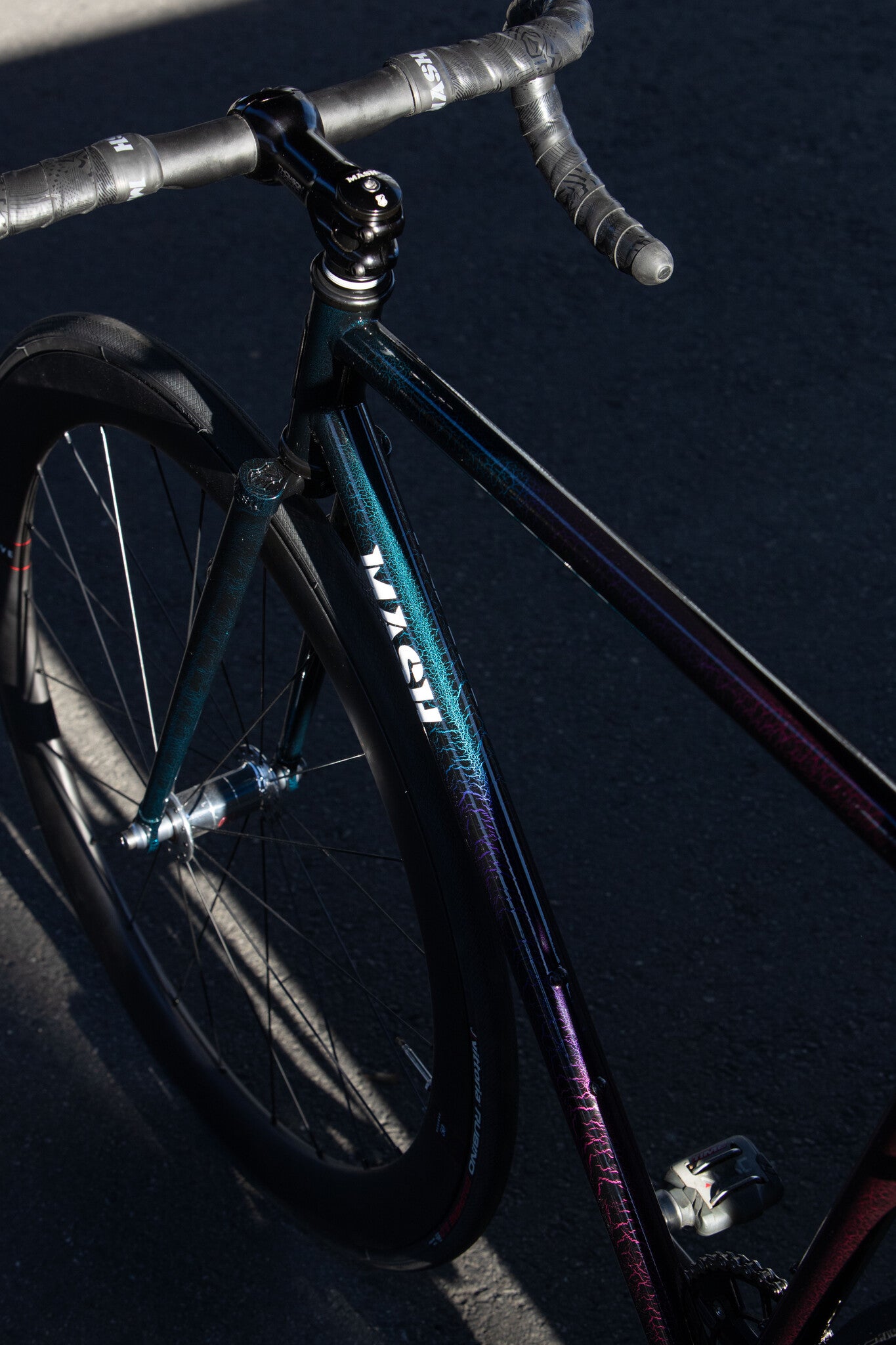 MASH Steel Frameset Black Rainbow