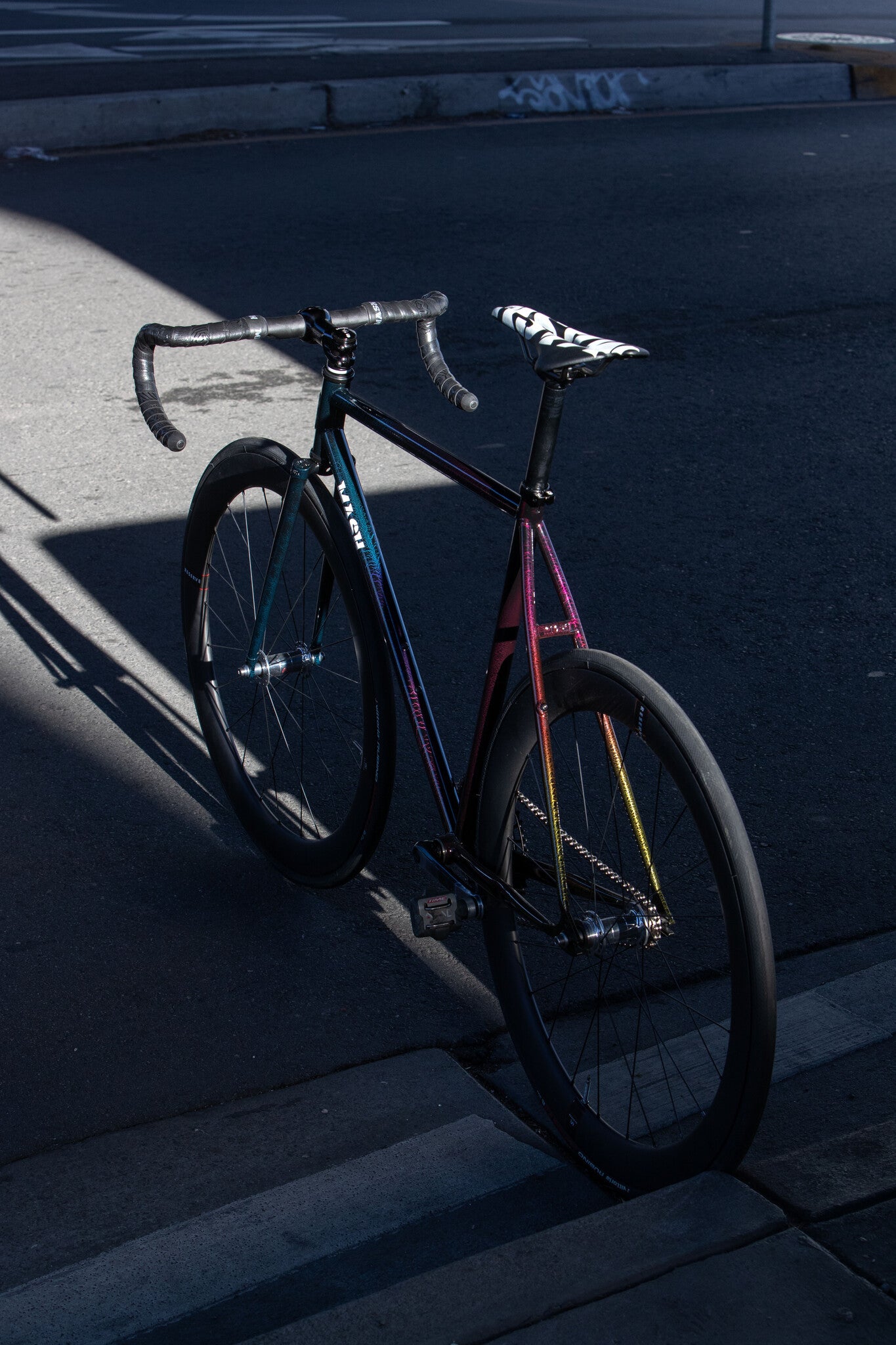 MASH Steel Frameset Black Rainbow