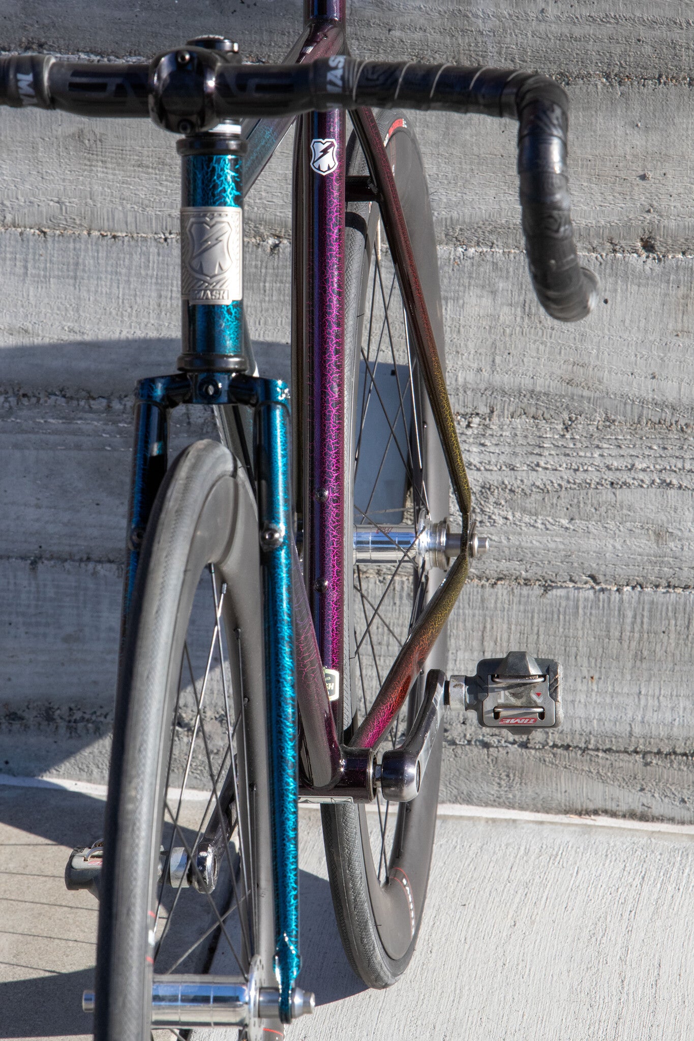 MASH Steel Frameset Black Rainbow