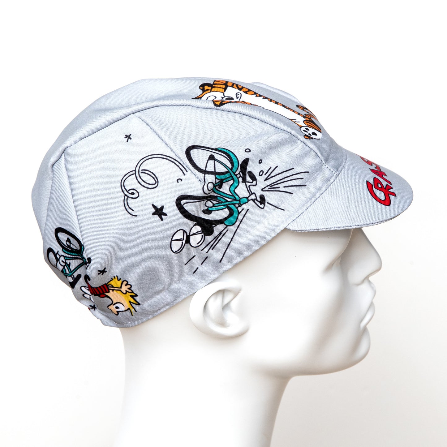 MASH CRASH Cycling Cap Gray