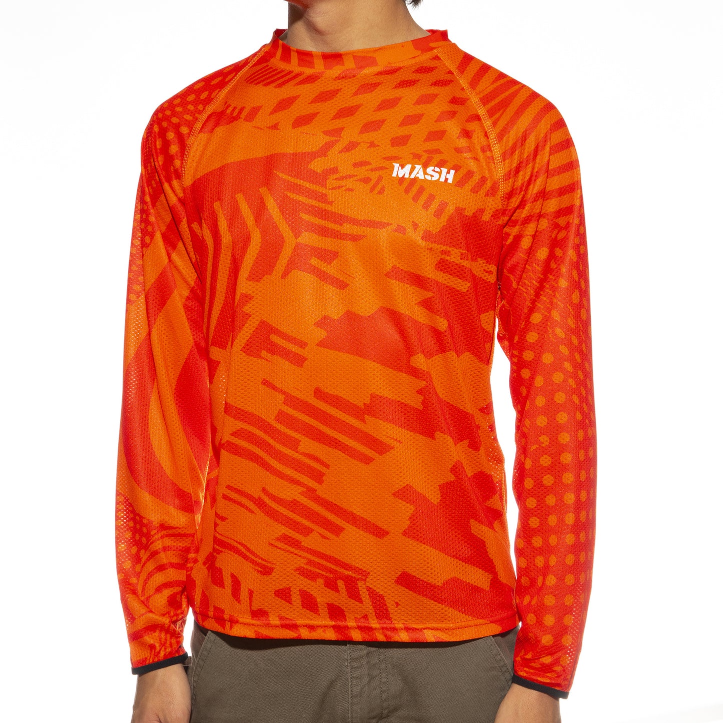 MASH Noise L/S Jersey Orange