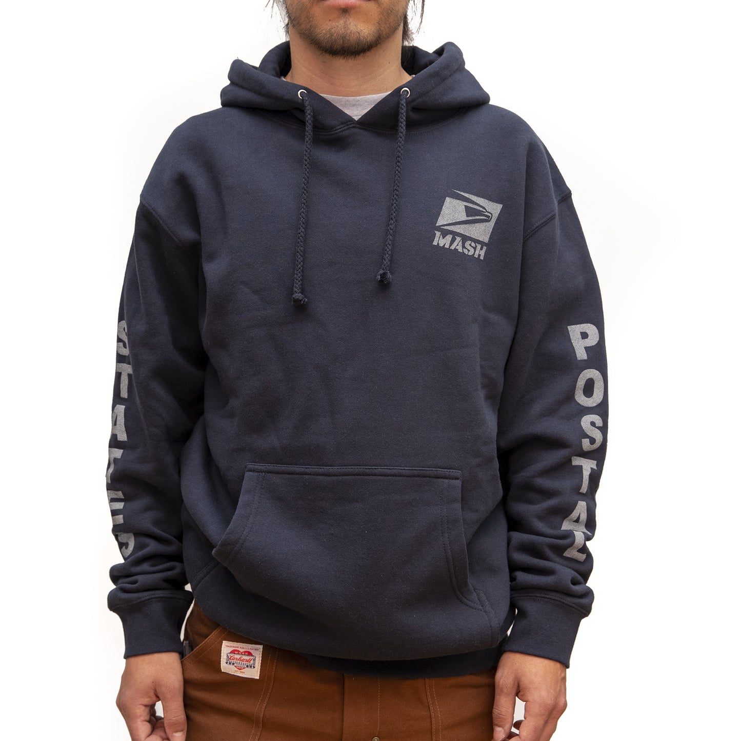 MASH USPS Hoodie Navy with Reflective