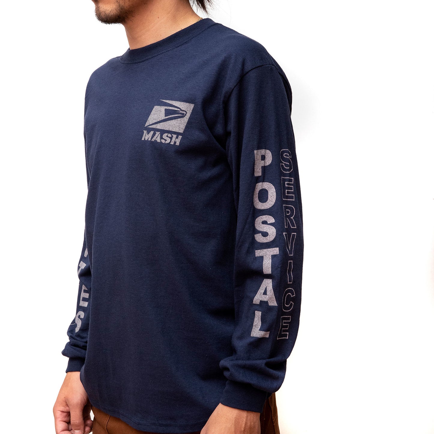 MASH USPS Long Sleeve Shirt Navy and Reflective