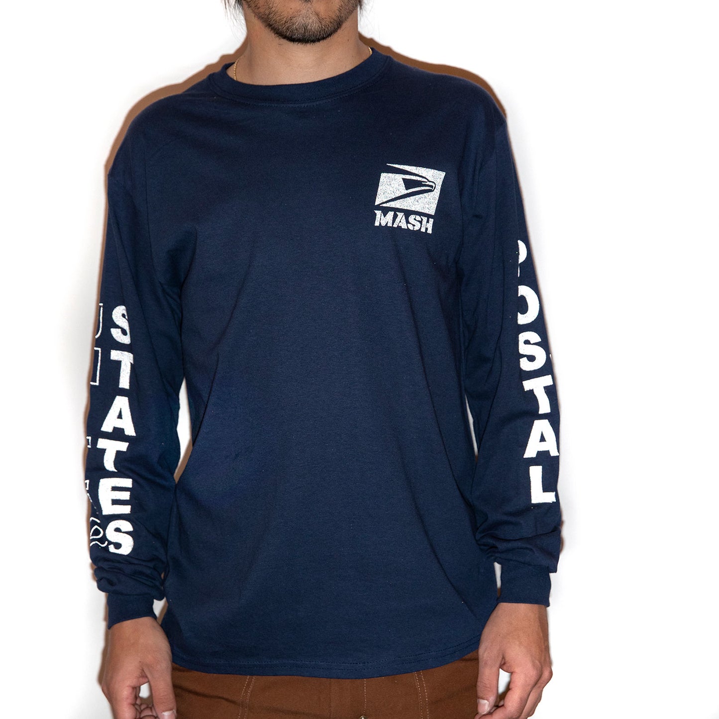 MASH USPS Long Sleeve Shirt Navy and Reflective