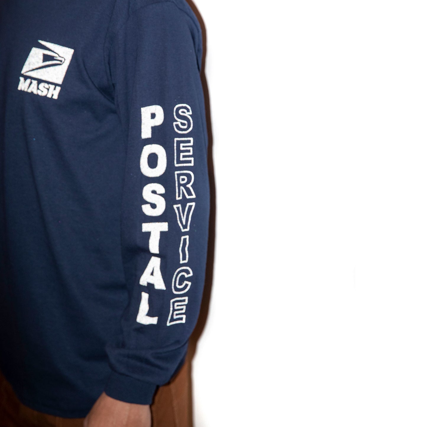 MASH USPS Long Sleeve Shirt Navy and Reflective