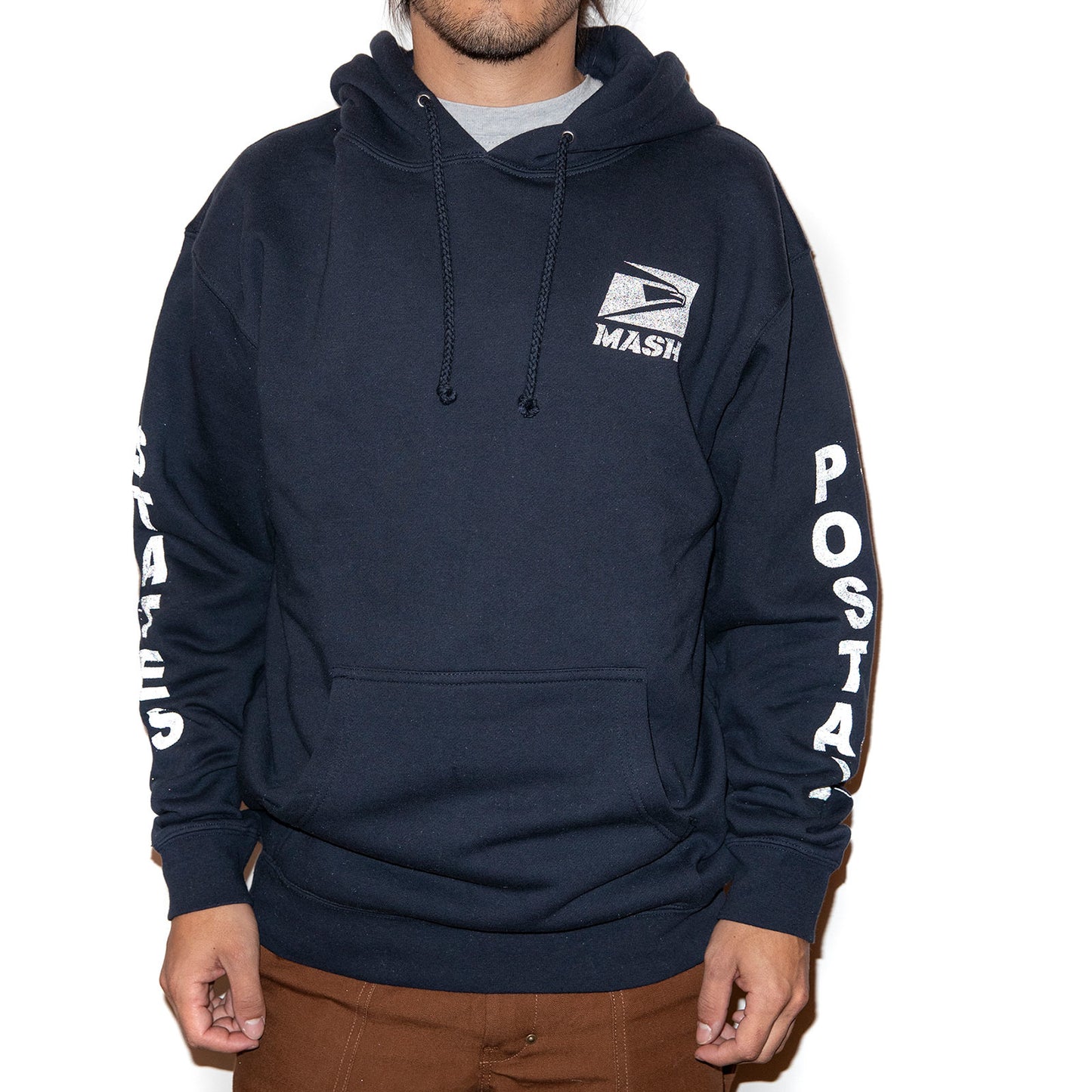 MASH USPS Hoodie Navy with Reflective