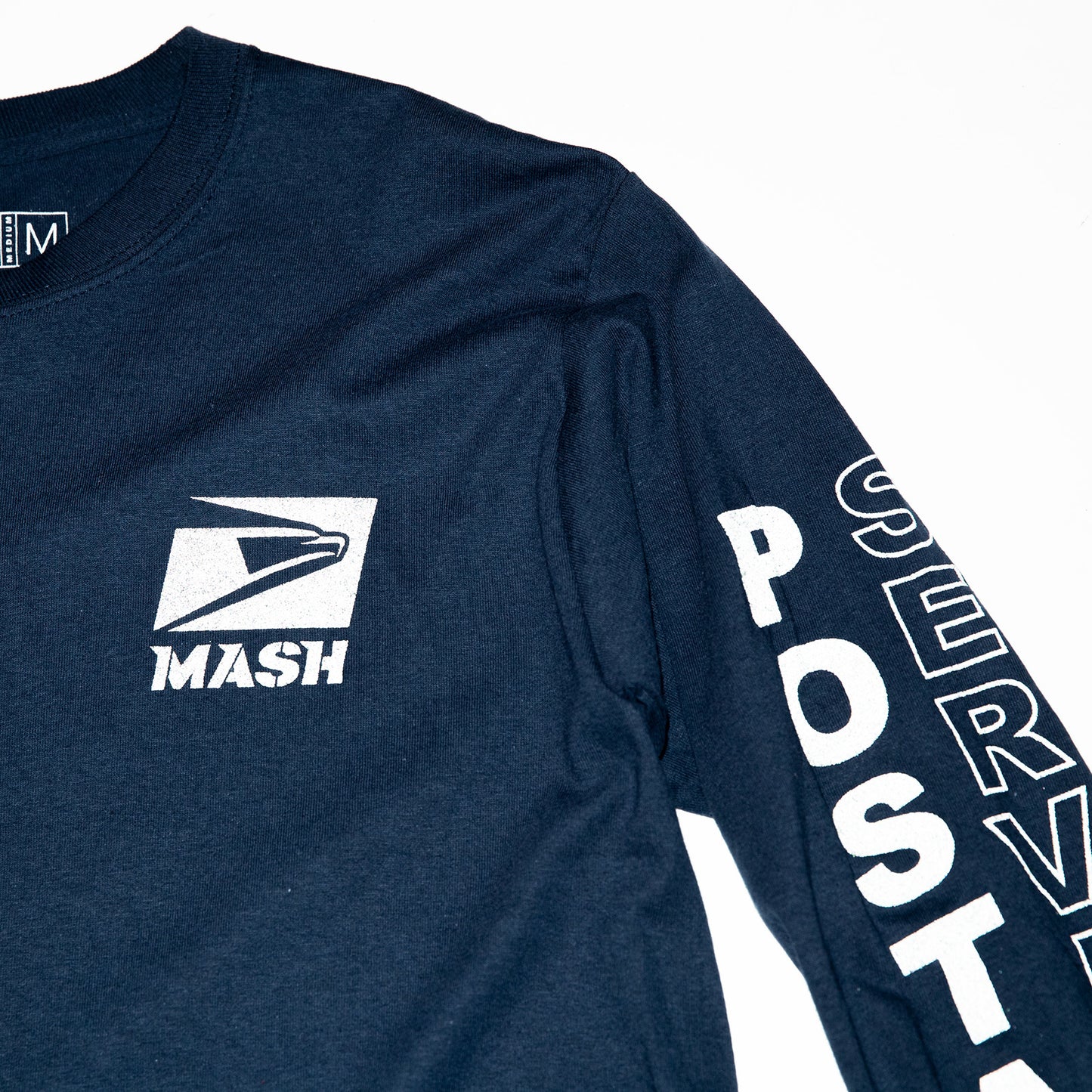 MASH USPS Long Sleeve Shirt Navy and Reflective