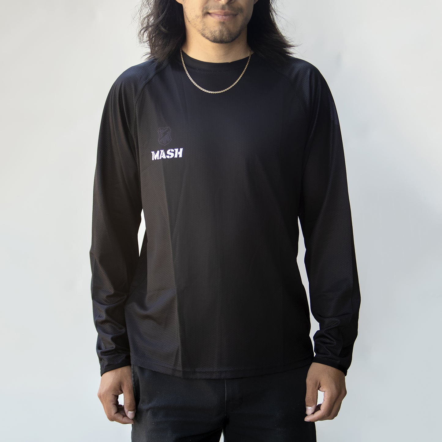 MASH Shop Jersey L/S Black