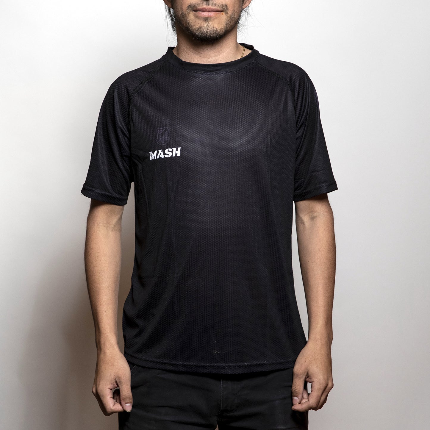 MASH Shop Jersey S/S Black