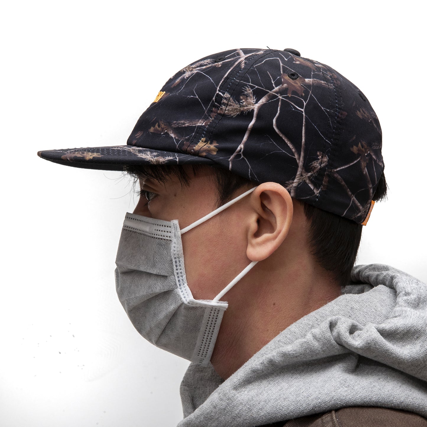 MASH Night Camo Hat Black