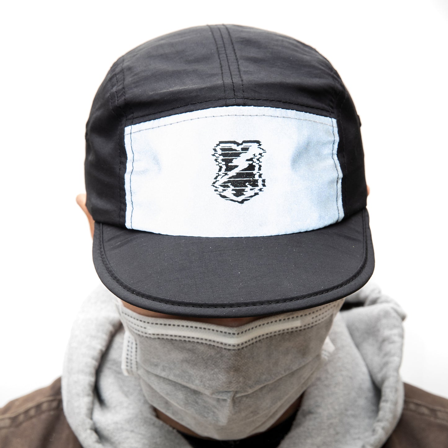 MASH Foldable hat Black + 3M Reflective