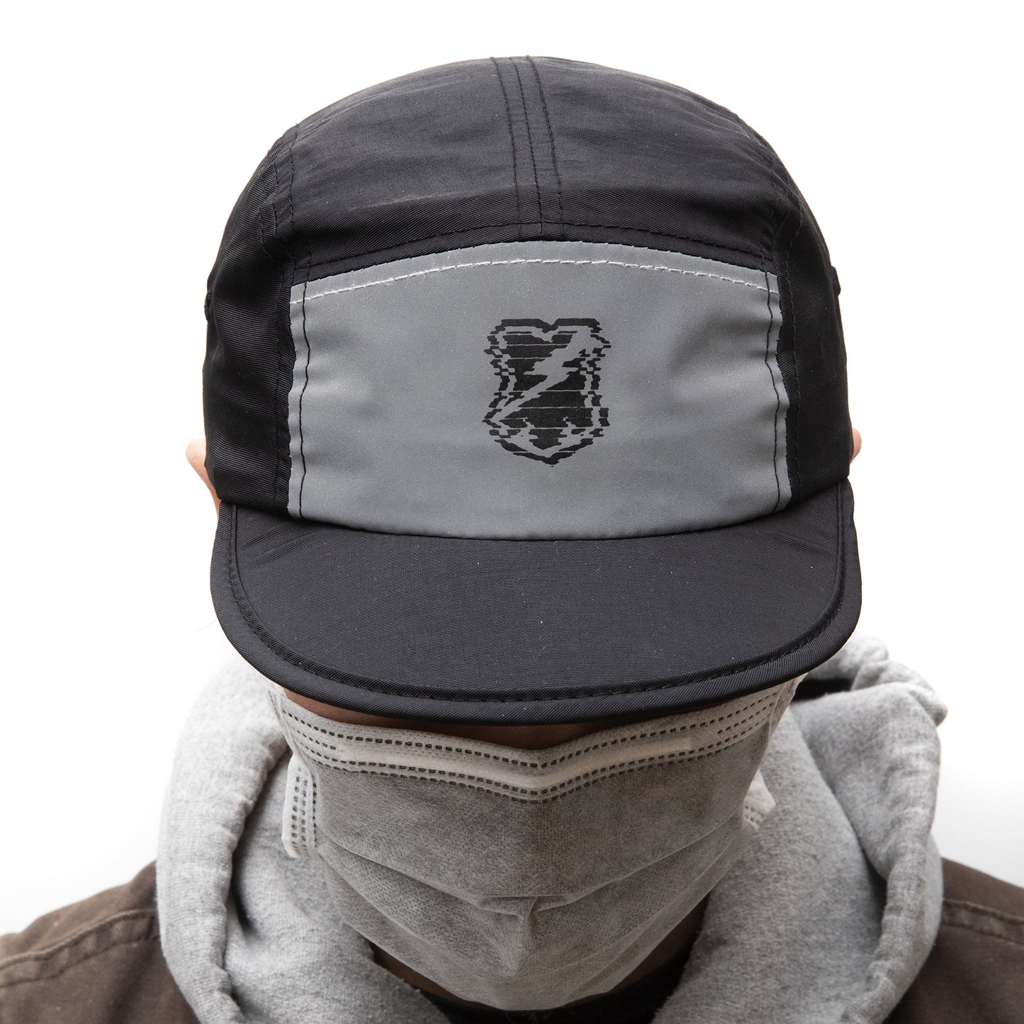 MASH Foldable hat Black + 3M Reflective