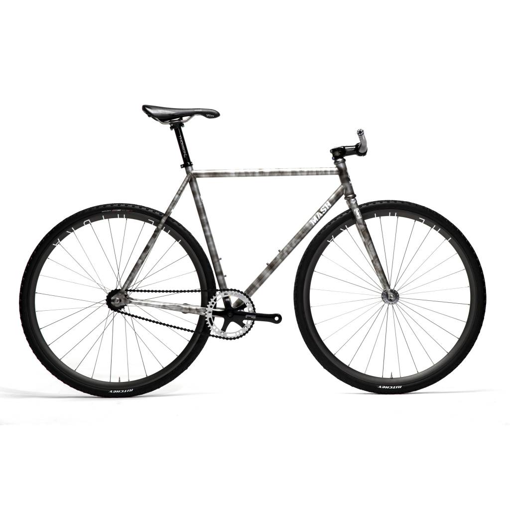 MASH Steel Frameset Silver Smoke