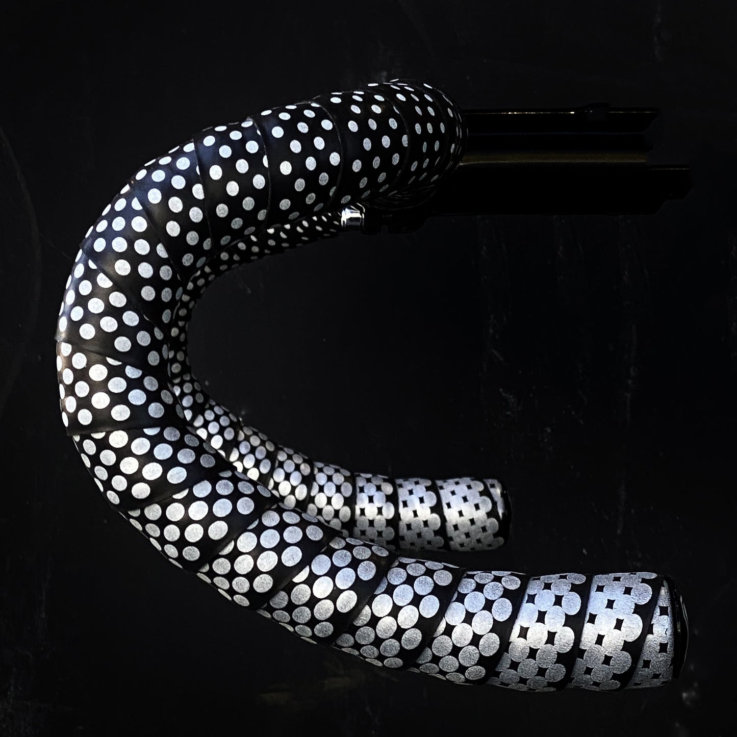 MASH Gradient Bar Tape Black + Reflective Gray