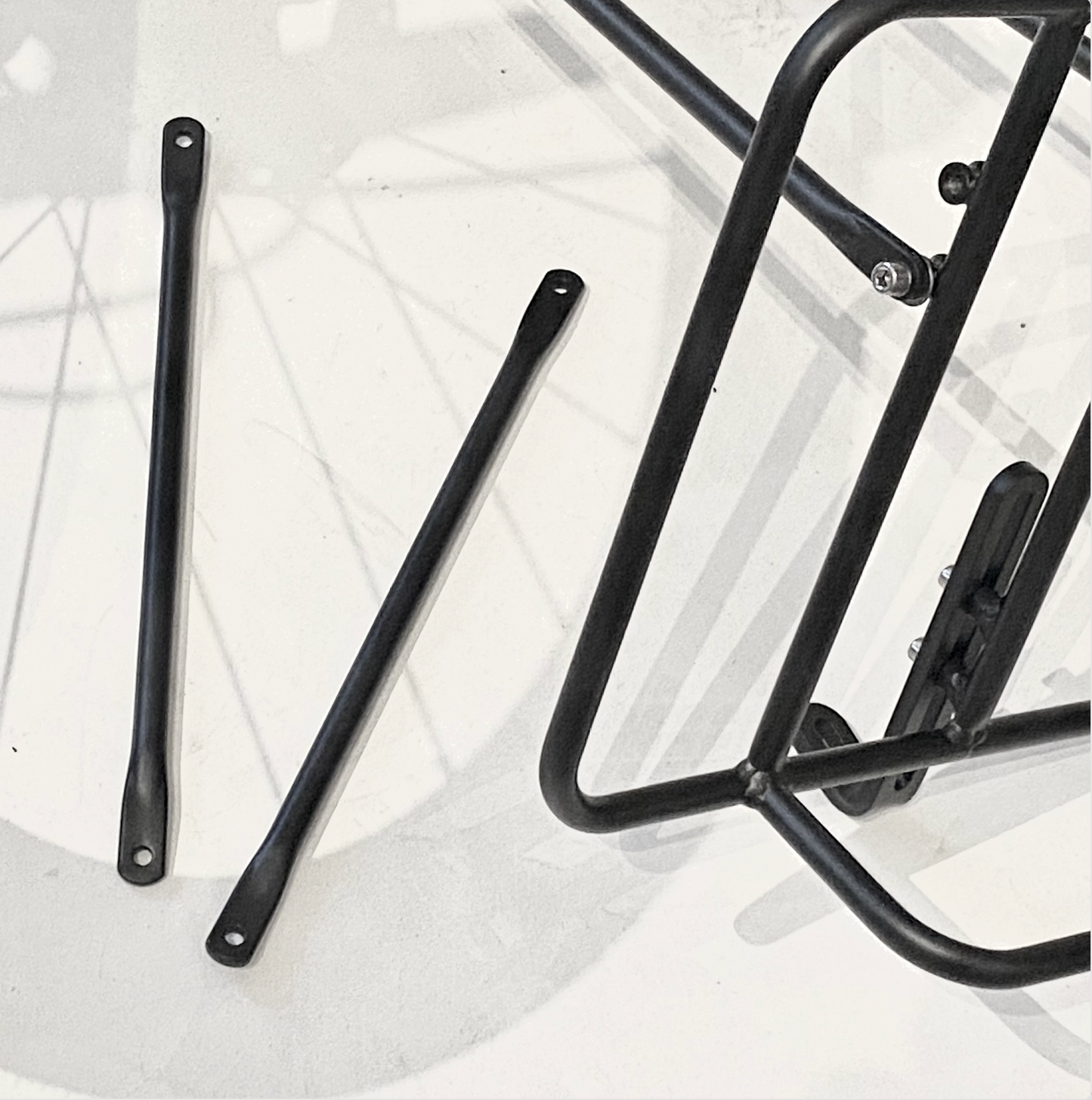 MASH Rack Struts - Mid Fork Mount - Phosphate Raw
