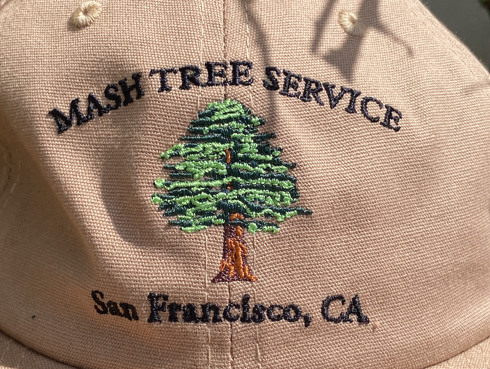 MASH Tree Service Hat Khaki
