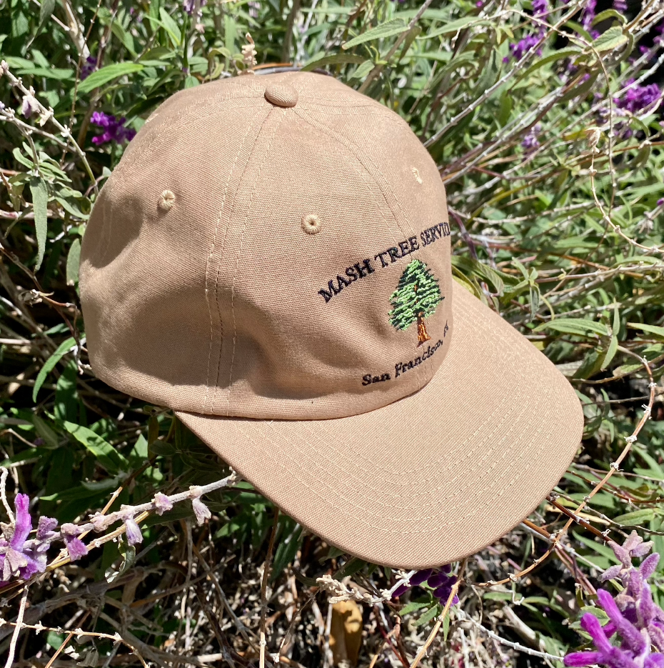 MASH Tree Service Hat Khaki
