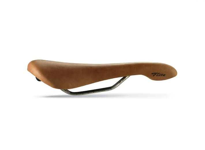 Selle Italia 1990 Flite Light Brown Ti Rails